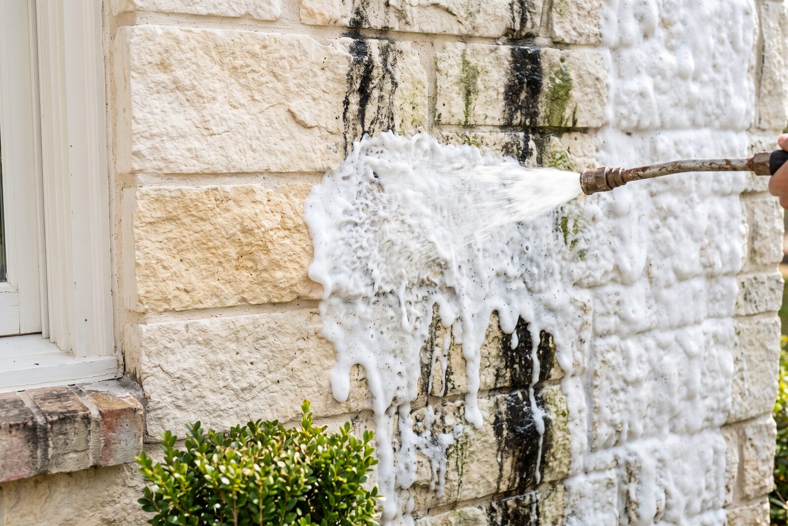 Mayo Pressure Washing at work